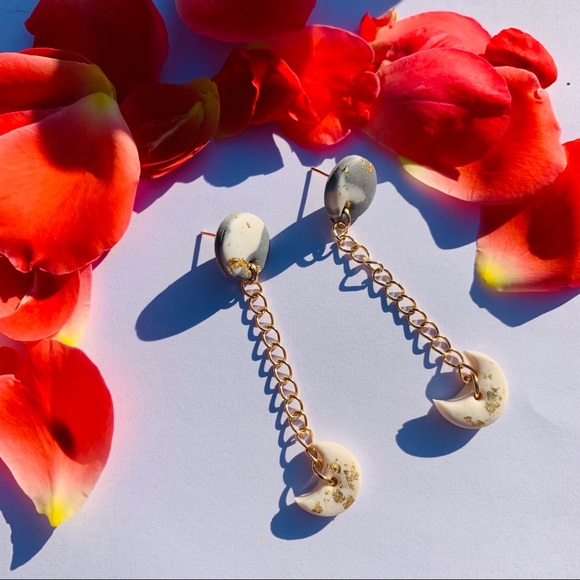 Clay earrings - Picture 4 of 5